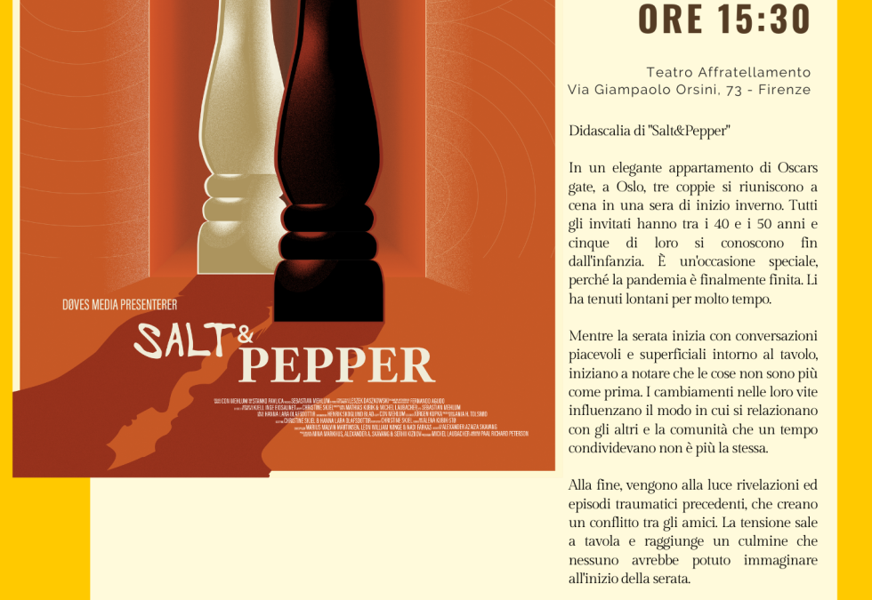 SALT& PEPPER (SALE E PEPE) cortometraggio